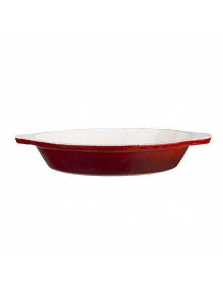 Plat à gratin rond Vogue rouge 400ml
