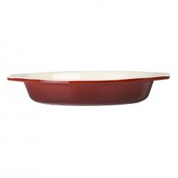 Plat à gratin ovale rouge Vogue 650ml 2