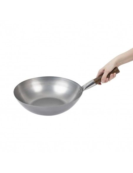 Wok fond plat London Wok 330mm