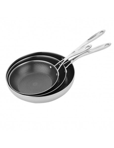 Sauteuse en inox avec revêtement Tri-Shield Vogue 20cm
