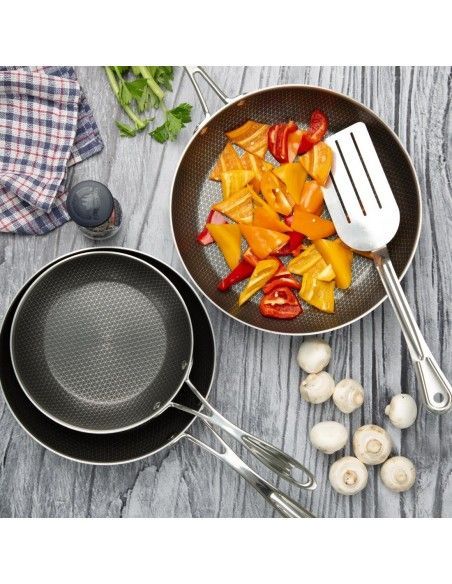 Sauteuse en inox avec revêtement Tri-Shield Vogue 20cm