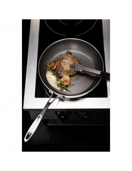 Sauteuse en inox avec revêtement Tri-Shield Vogue 20cm