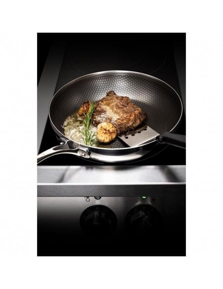 Sauteuse en inox avec revêtement Tri-Shield Vogue 20cm