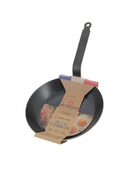 Poêle en tôle bleuie De Buyer 240mm