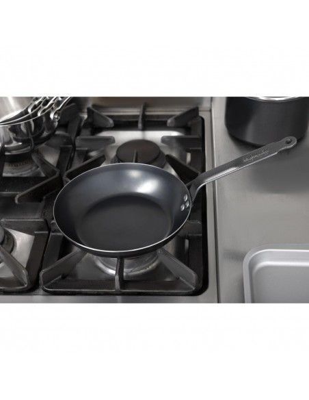 Poêle en tôle bleuie De Buyer 240mm