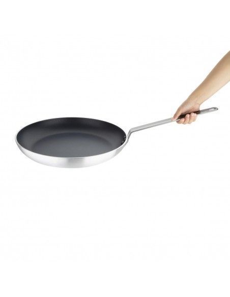 Poêle antiadhésive en aluminium Vogue Teflon Platinium Plus 400mm