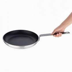 Poêle antiadhésive en aluminium Vogue Teflon Platinum Plus 300mm 2