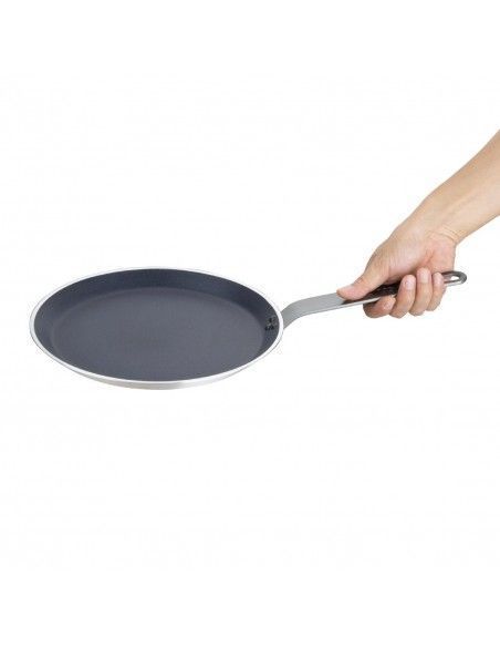 Poêle à crêpes en aluminium antiadhésive Vogue Teflon Platinium Plus 260mm