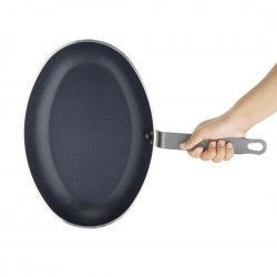 Poêle ovale en aluminium antiadhésive Vogue Teflon Platinium Plus 360mm 2