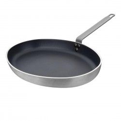 Poêle ovale en aluminium antiadhésif Vogue Teflon Platinum Plus 400mm