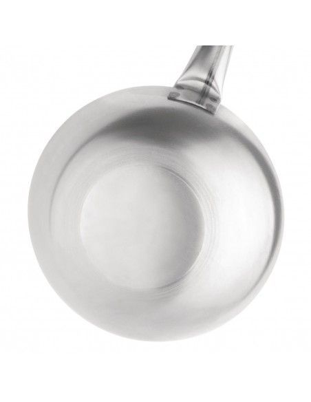 Wok fond plat en acier doux Vogue 254mm