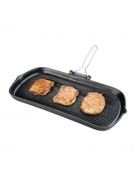 Poêle grill en fonte Vogue