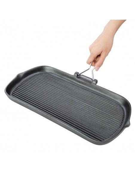 Poêle grill en fonte Vogue