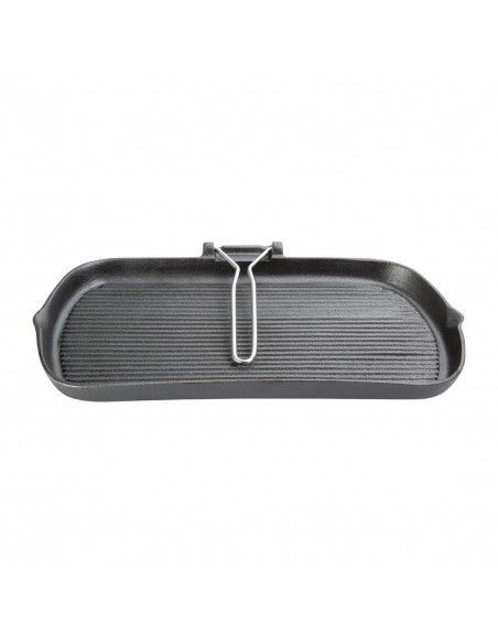 Poêle grill en fonte Vogue
