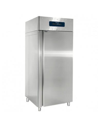 Réfrigérateur 850 litres en inox pour pâtisserie, 56x 600x400 mm, -2°/+8°C