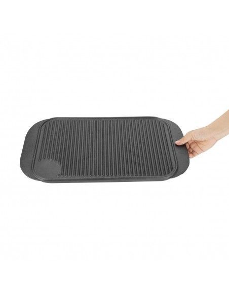 Plancha en fonte réversible Vogue