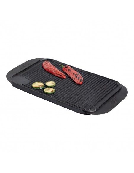 Plancha en fonte réversible Vogue