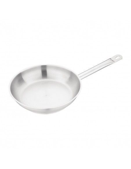 Poêle induction en acier inoxydable Vogue 240mm