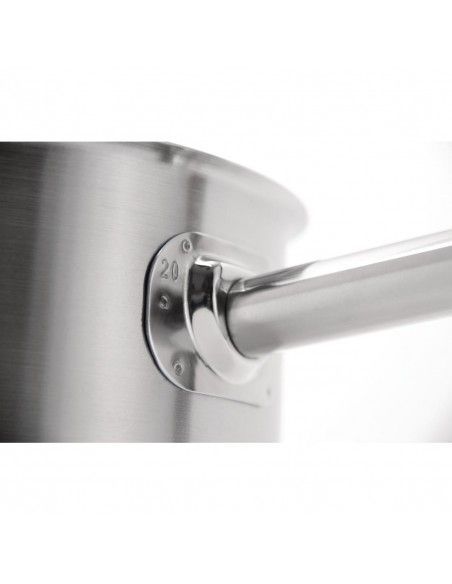 Casserole en acier inoxydable Vogue 8L