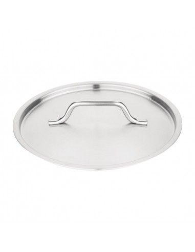 Couvercle  en acier inoxydable Vogue 240mm