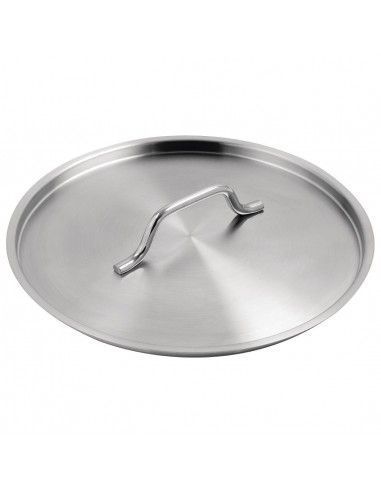 Couvercle  en acier inoxydable Vogue 280mm