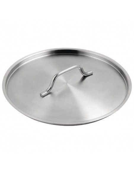 Couvercle  en acier inoxydable Vogue 280mm
