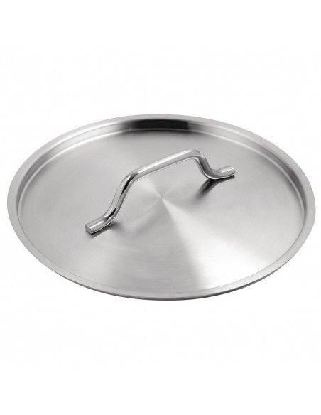 Casserole en inox avec couvercle Vogue 5L