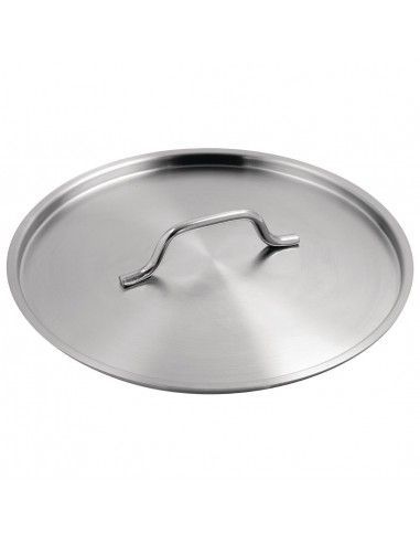 Couvercle de casseroles en acier inoxydable Vogue 300mm