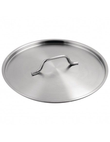 Couvercle de casseroles en acier inoxydable Vogue 300mm