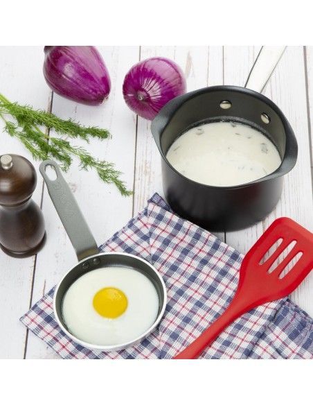 Poêle à blinis en aluminium non-adhésive Vogue 120mm