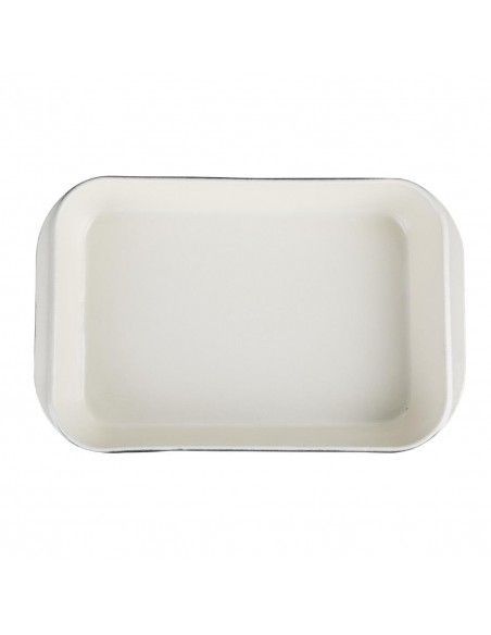 Plat à rôtir en fonte Vogue noir 405 x 250mm