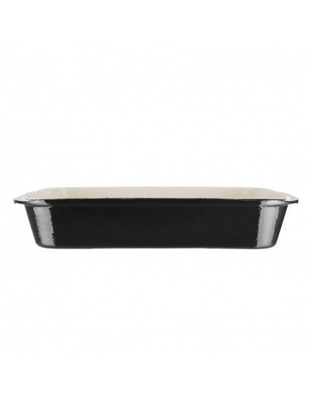 Plat à rôtir en fonte Vogue noir 405 x 250mm