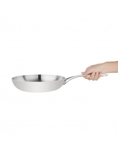 Poêle induction triple épaisseur Vogue Tri Wall 240mm