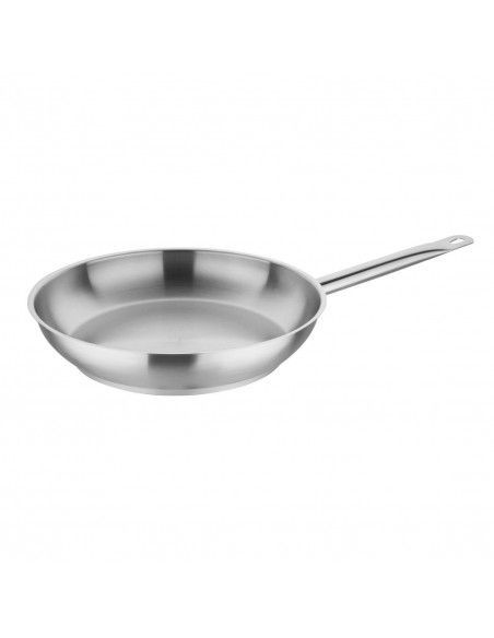 Poêle induction en acier inoxydable Vogue 280mm