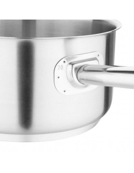 Casserole inox Vogue 3L