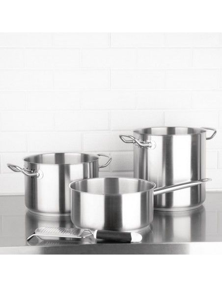 Casserole en acier inoxydable Vogue 5L