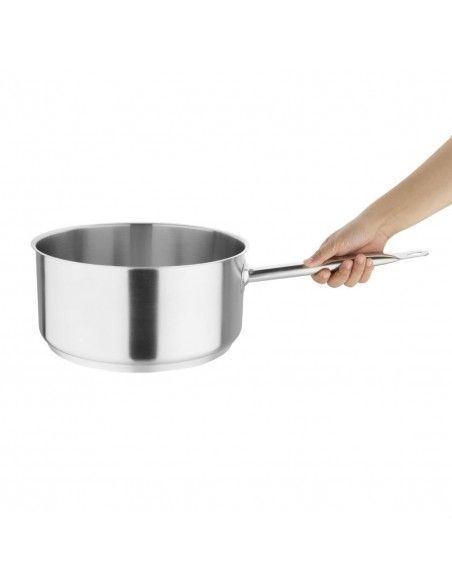 Casserole en acier inoxydable Vogue 8L