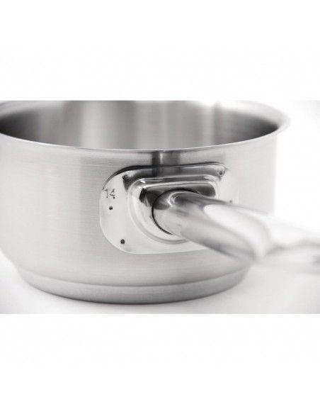 Casserole en acier inoxydable Vogue 8L
