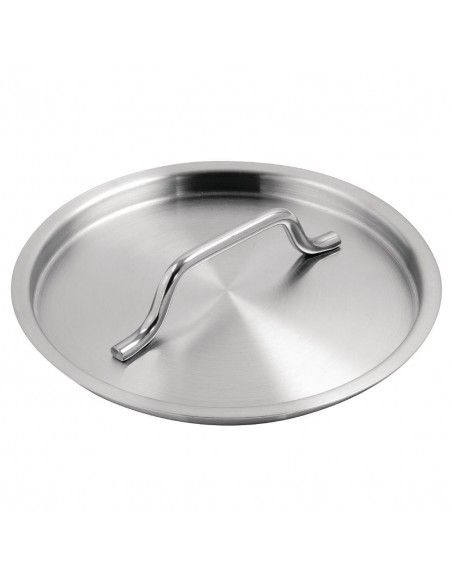 Ensemble 3 casseroles et couvercles inox Vogue Cook Like A Pro