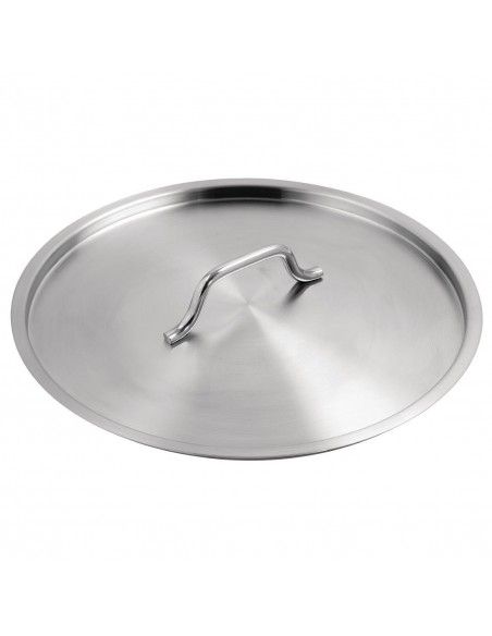 Couvercle en acier inoxydable Vogue 360mm