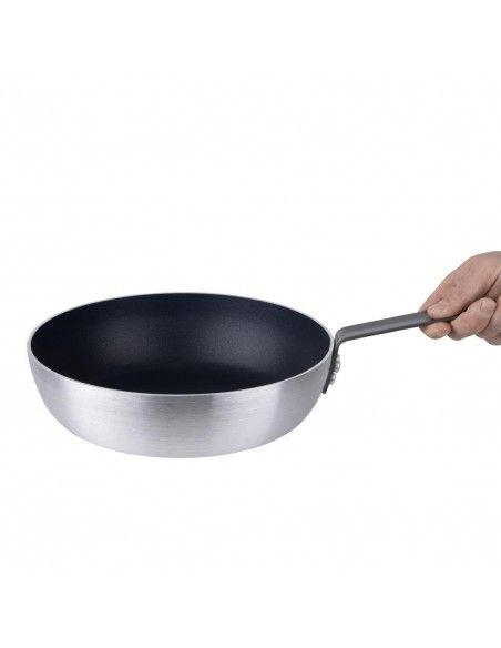 Sauteuse conique antiadhésive en aluminium Vogue 280mm