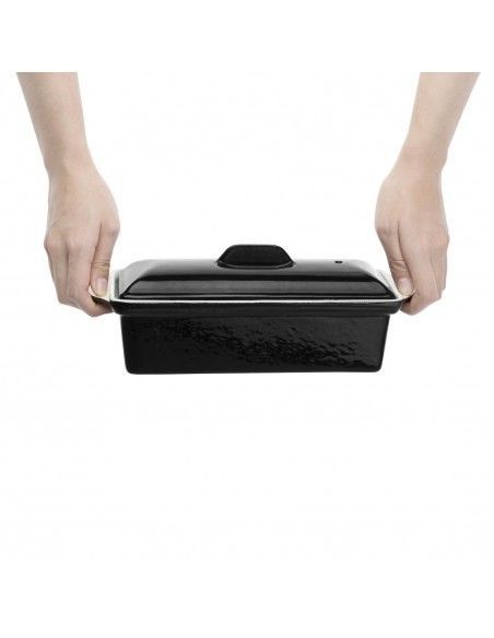 Terrine en fonte Vogue noire 1,3L