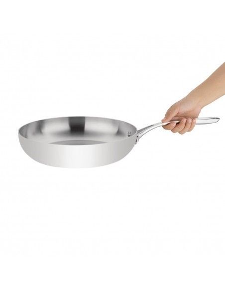 Poêle induction triple épaisseur Vogue Tri Wall 280mm