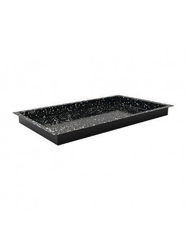 Plaque de cuisson émaillée Schneider GN 1/1 profondeur 4 cm