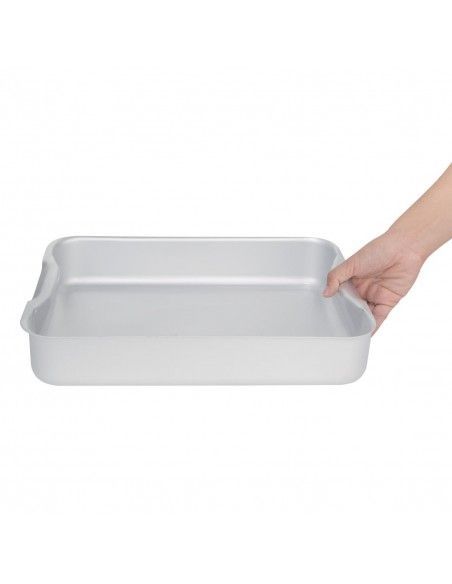 Plat à rôtir en aluminium Vogue 370mm