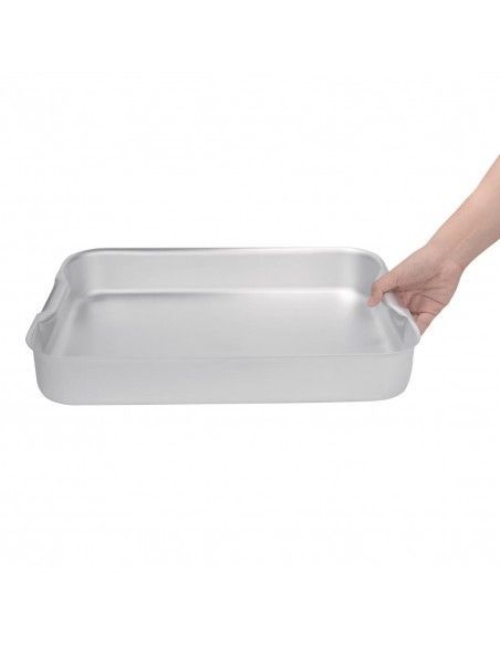Plat à rôtir en aluminium Vogue 420mm