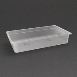 Bac en polypropylène GN 1/1 sans couvercle Nisbets Essentials 100mm 2
