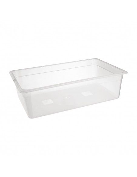 Bac en polypropylène GN 1/1 sans couvercle Nisbets Essentials 150mm