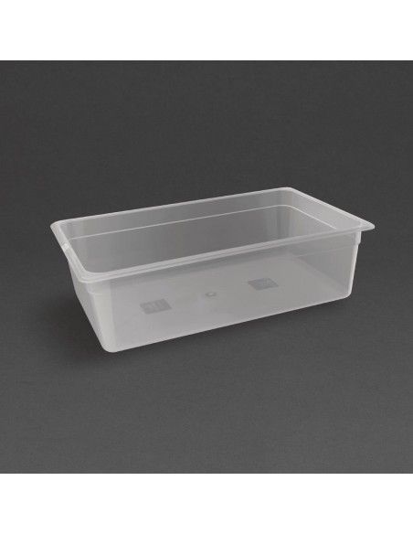 Bac en polypropylène GN 1/1 sans couvercle Nisbets Essentials 150mm