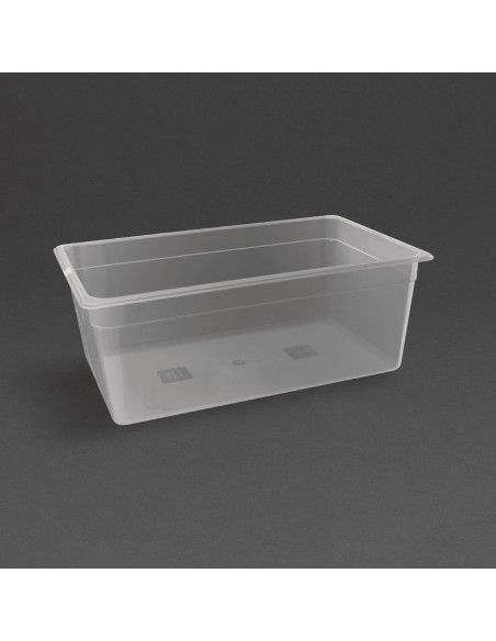 Bac en polypropylène GN 1/1 sans couvercle Nisbets Essentials 200mm